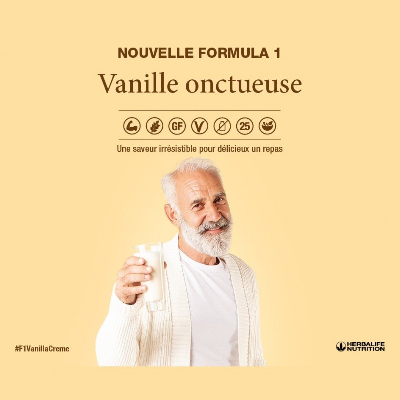 Formula 1 Nouvelle Génération – Boisson nutritionnelle Vanille