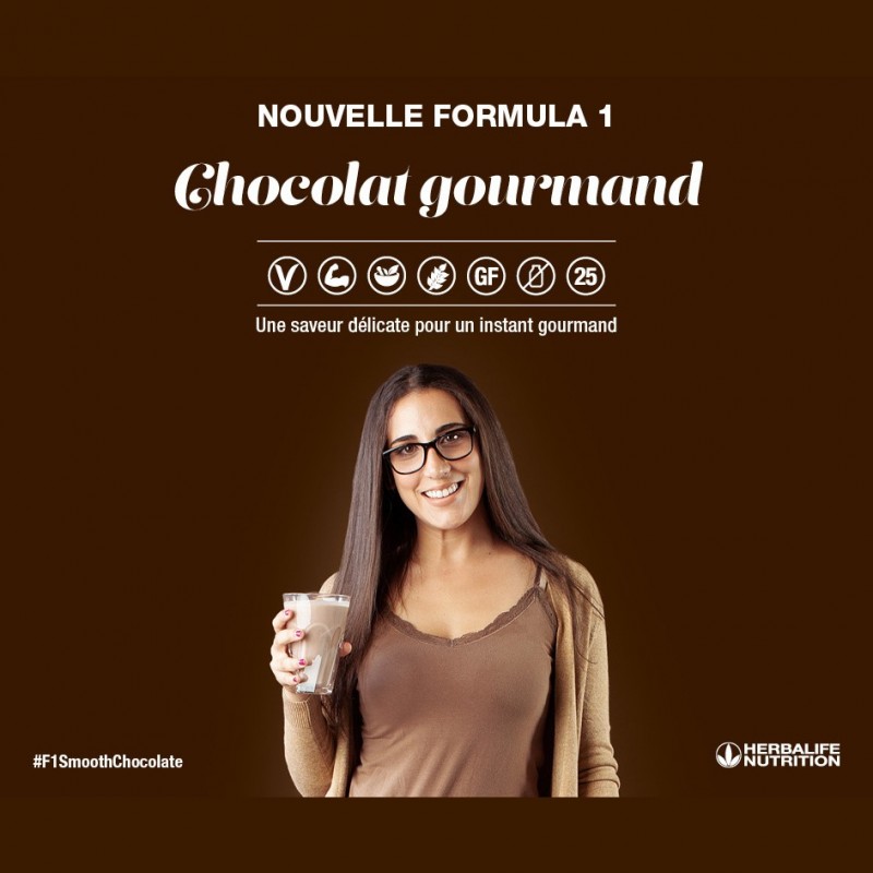 Formula 1 Nouvelle Génération – Boisson nutritionnelle Smooth Chocolate