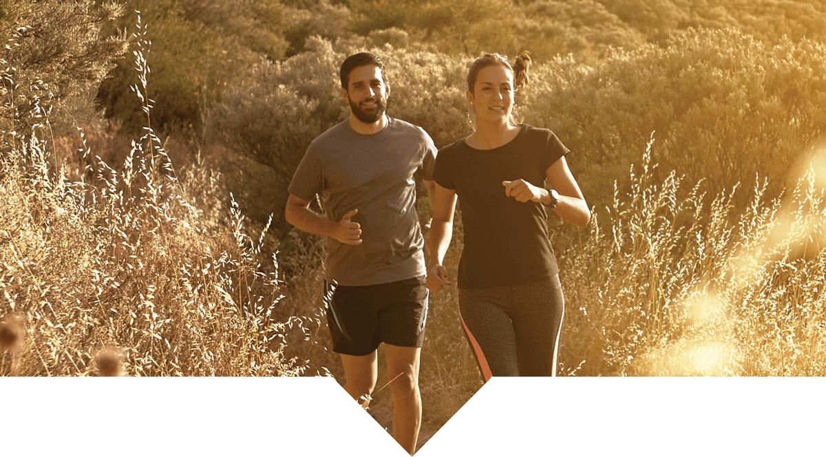 Ideale: combinazione di controllo del peso tra sport e alimentazione sana